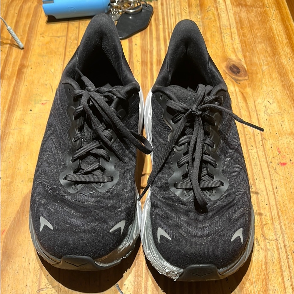 Hoka One One Women's Athletic Shoes - Black and Gray